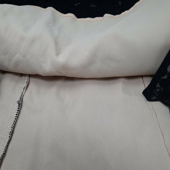 Foxiedox Women's Asha Black Lace Cutout Lined Sleeveless Dress size Large NWT - Picture 9 of 12